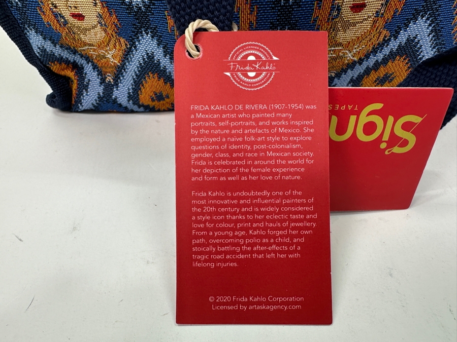 New Frida Kahlo Icon Tote Handbag By Signare Tapestry Design [Photo 6]