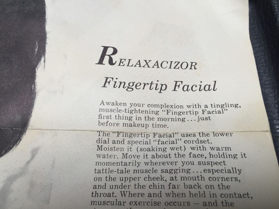 Vintage Mid-century Relaxacizor Massage Hollywood Quackery Retro [Photo 13]