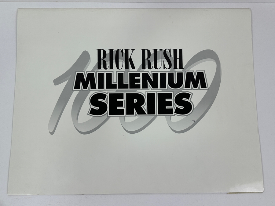 Signed Michael Jordan NBA Chicago Bulls Print Titled 'A Sunday Drive' By Rick A. Rush Numbered 20 Of 1,000 Signed By Michael Jordan & Rick Rush 21.5 X 16 [Photo 11]