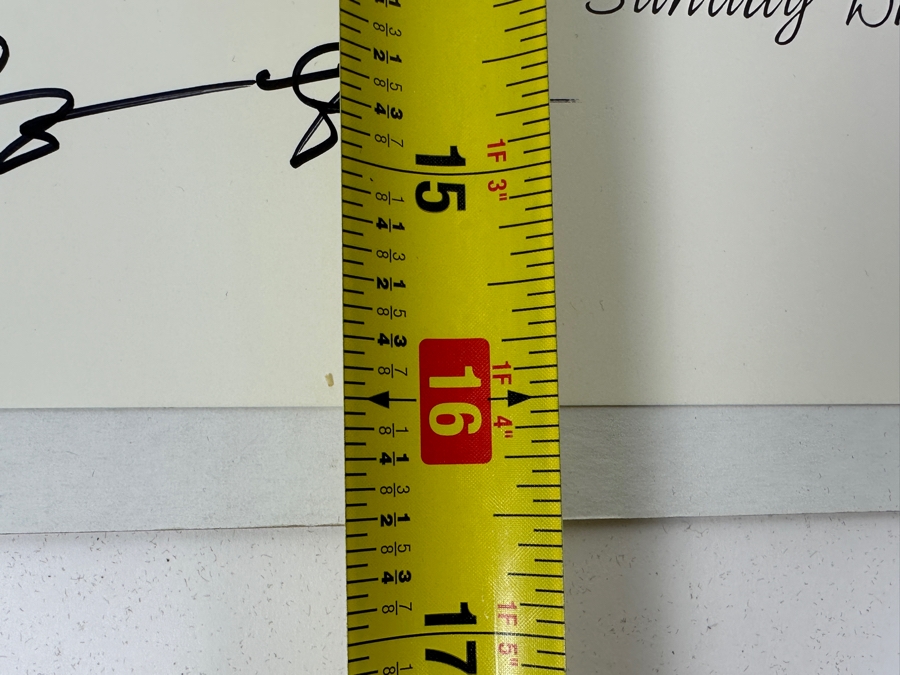 Signed Michael Jordan NBA Chicago Bulls Print Titled 'A Sunday Drive' By Rick A. Rush Numbered 20 Of 1,000 Signed By Michael Jordan & Rick Rush 21.5 X 16 [Photo 13]