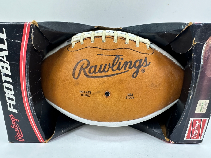 Walter 'Sweetness' Payton (1953-1999, NFL HOF Running Back For The Chicago Bears) Autographed Football From The Estate Of One Of The Founders Of KangaROOS Shoes Who Sponsored Walter Payton In The 1980s (Football Doesn't Hold Air) [Photo 8]