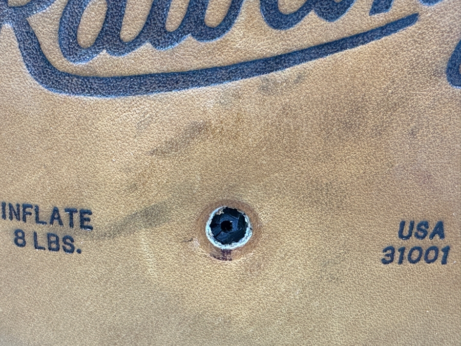 Walter 'Sweetness' Payton (1953-1999, NFL HOF Running Back For The Chicago Bears) Autographed Football From The Estate Of One Of The Founders Of KangaROOS Shoes Who Sponsored Walter Payton In The 1980s (Football Doesn't Hold Air) [Photo 11]