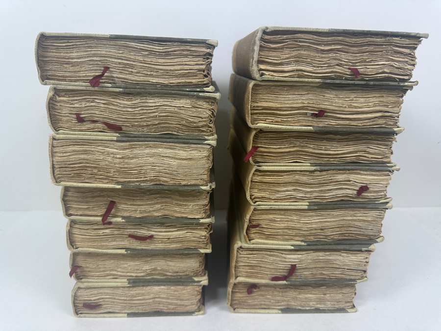 Just Added - Antique Limited Edition (14) Hardcover Books The Works Of Henrik Ibsen The Viking Edition Book Set Signed By Publisher Charles Scribner's Sons 115 Of 256 Missing Volumes 13 & 16 [Photo 3]