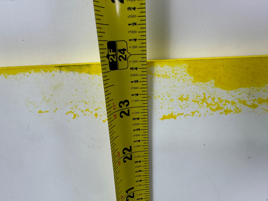 Original Hand Painted Mickey Mouse Painting On Foam Board From Elizabeth Taylor's 60th Birthday Party At Disneyland Resort On February 27, 1992 Based On Andy Warhol Designed Invitation (Unsigned - Assumed Painted By Disney Artist) 24 X 24 [Photo 12]