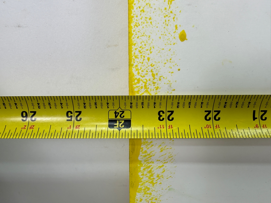 Original Hand Painted Mickey Mouse Painting On Foam Board From Elizabeth Taylor's 60th Birthday Party At Disneyland Resort On February 27, 1992 Based On Andy Warhol Designed Invitation (Unsigned - Assumed Painted By Disney Artist) 24 X 24 [Photo 11]