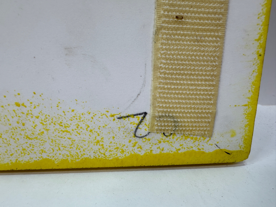 Original Hand Painted Mickey Mouse Painting On Foam Board From Elizabeth Taylor's 60th Birthday Party At Disneyland Resort On February 27, 1992 Based On Andy Warhol Designed Invitation (Unsigned - Assumed Painted By Disney Artist) 24 X 24 [Photo 10]