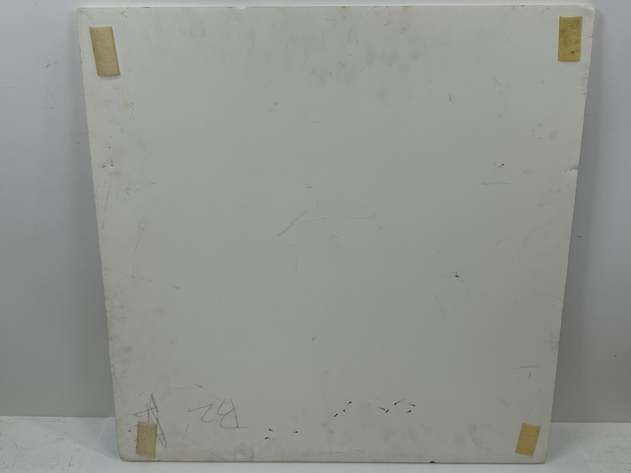 Original Hand Painted Elizabeth Taylor Painting On Foam Board From Elizabeth Taylor's 60th Birthday Party At Disneyland Resort On February 27, 1992 Based On Andy Warhol Designed Invitation (Unsigned - Assumed Painted By Disney Artist) 24 X 24 [Photo 10]