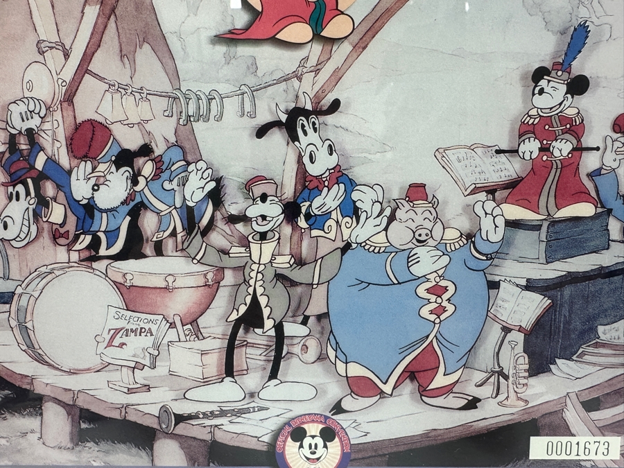 Vintage 1993 Official Special Edition Disneyana Convention Commemorative Passport Disneyland Framed September 16-19, 1993 16' X 13.5' [Photo 7]