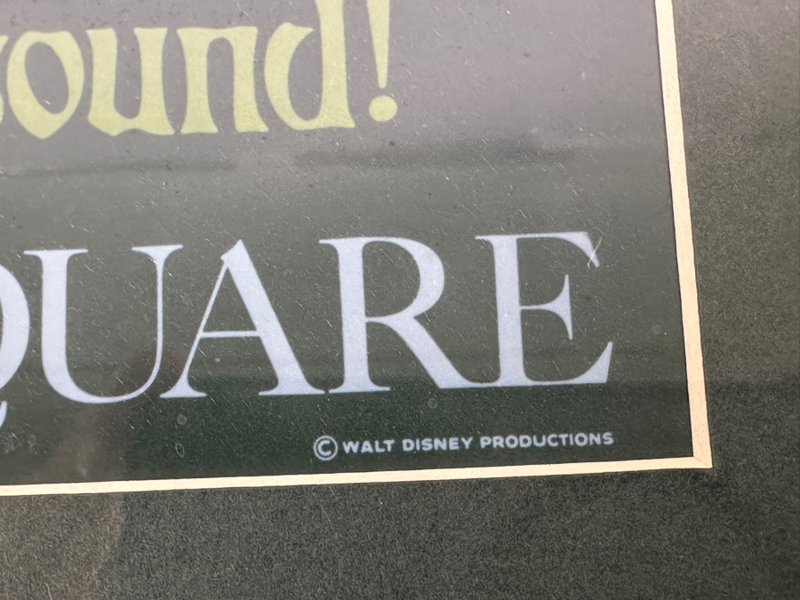 Haunted Mansion Disneland Poster They've Been Dying To Meet You At The Haunted Mansion New Orleans Square 9 X 13.25 Framed 16 X 19.5 [Photo 6]