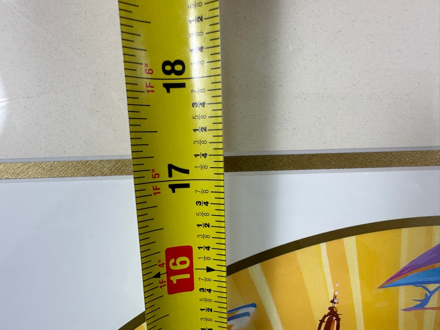 Tim Delaney (Executive Designer For Walt Disney Imagineering) Disney's California Adventure Limited Edition Lithograph Hand Signed By Tim Delaney Numbered 2 Of 500 17 X 17 Framed 24.5 X 26 [Photo 13]