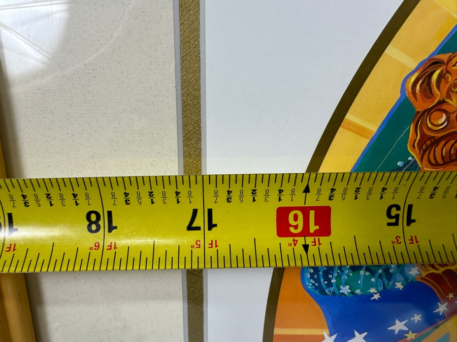 Tim Delaney (Executive Designer For Walt Disney Imagineering) Disney's California Adventure Limited Edition Lithograph Hand Signed By Tim Delaney Numbered 2 Of 500 17 X 17 Framed 24.5 X 26 [Photo 12]