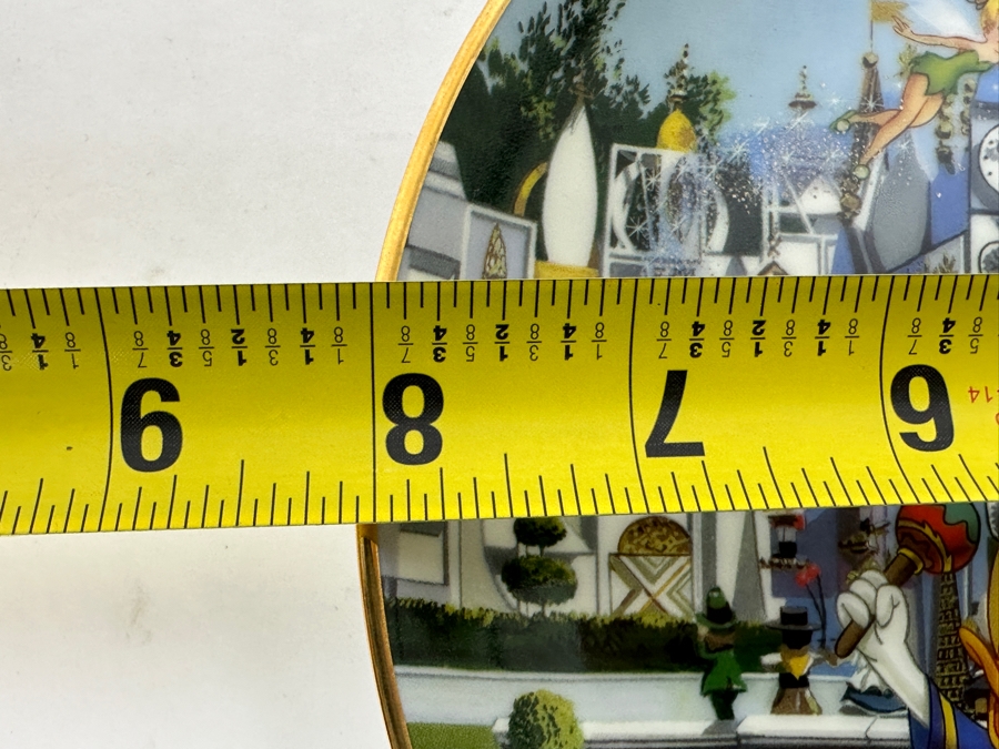 Disneyland 'It's A Small World' Limited Edition Plate Celebrating Disneyland's 40th Anniversary 1996 Bradford Exchange 8'W [Photo 6]