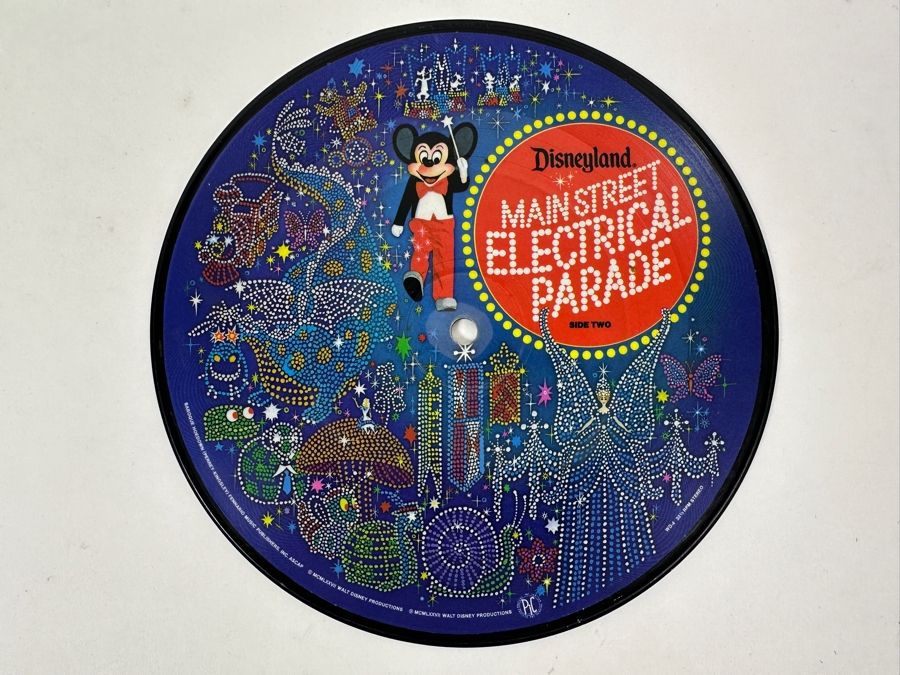 Vintage 1977 Disneyland Main Street Electrical Parade Picture Vinyl Record 6.75W [Photo 6]