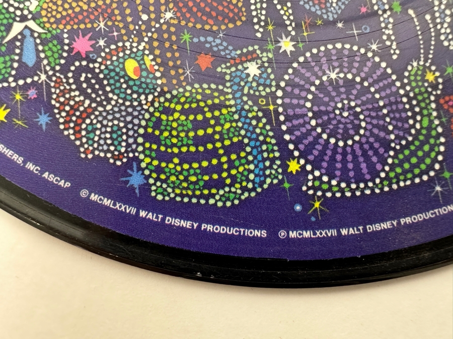 Vintage 1977 Disneyland Main Street Electrical Parade Picture Vinyl Record 6.75W [Photo 4]