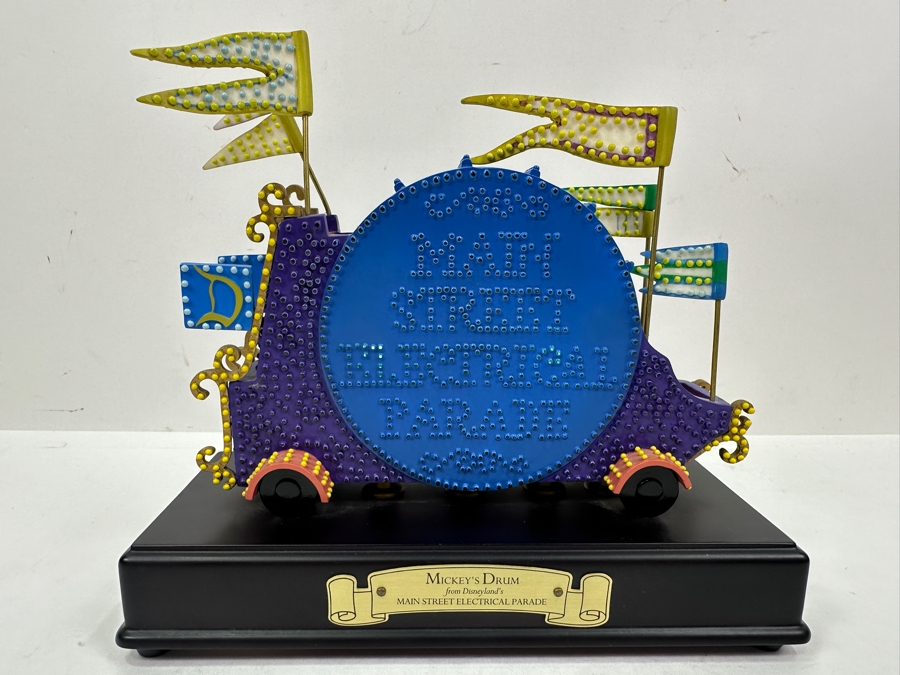 Walt Disney Classics Collection Mickey's Drum From Disneyland's Main Street Electrical Parade 8.25W X 4D X 7H [Photo 3]