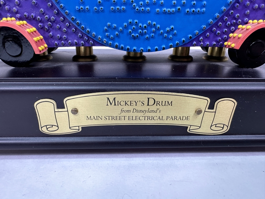 Walt Disney Classics Collection Mickey's Drum From Disneyland's Main Street Electrical Parade 8.25W X 4D X 7H [Photo 5]