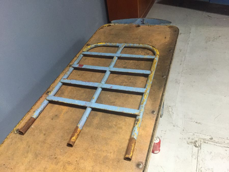 Industrial Vintage Railroad Baggage Cart [Photo 16]