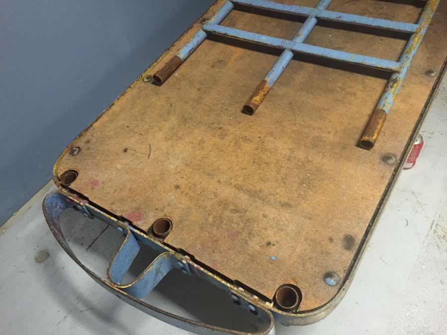 Industrial Vintage Railroad Baggage Cart [Photo 15]