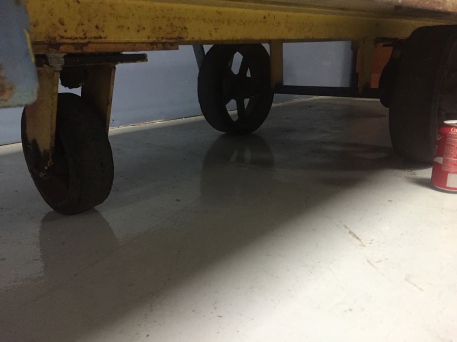 Industrial Vintage Railroad Baggage Cart [Photo 9]