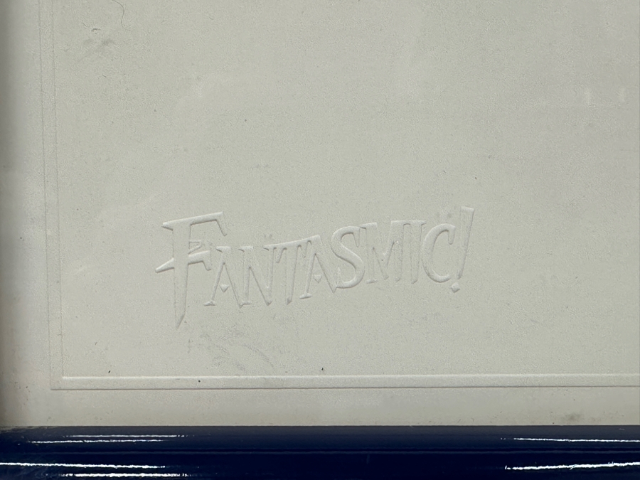 1992 Fantasmic! Commemorative Certificate From Disneyland Park Professionally Framed 12 X 9.5 [Photo 8]