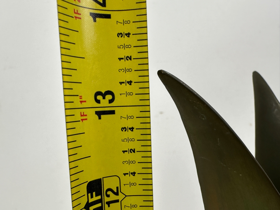 Rare Disneyland Cast Member 25 Years Of Distinguished Service Award Bronze Tinker Bell Sculpture On Wooden Base 'Craig Smith 25 Years Of Distinguished Service Disneyland June 24, 1968' 13.5H [Photo 21]
