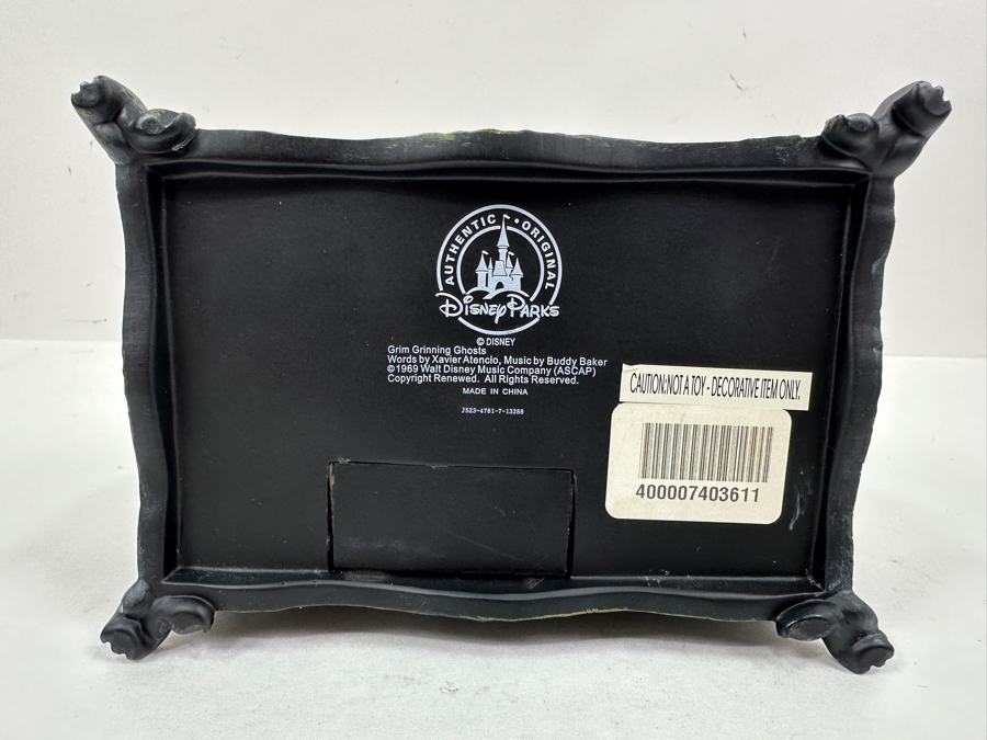Disneyland Parks Grim Grinning Ghosts Music Box Music By Buddy Baker 6.5W X 4D X 3H [Photo 8]
