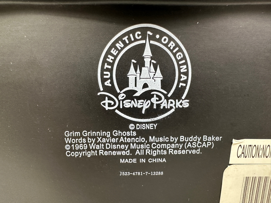 Disneyland Parks Grim Grinning Ghosts Music Box Music By Buddy Baker 6.5W X 4D X 3H [Photo 9]