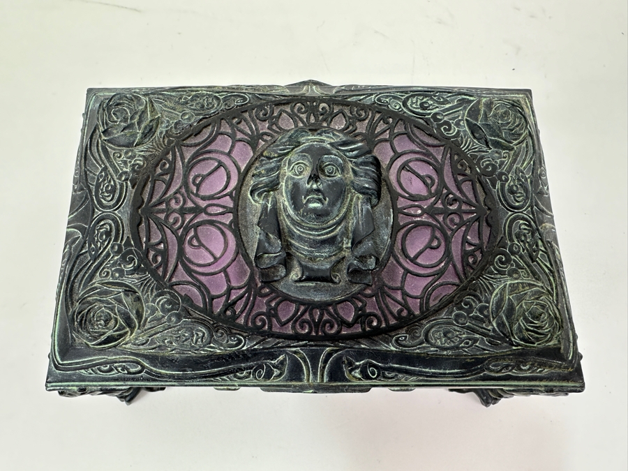 Disneyland Parks Grim Grinning Ghosts Music Box Music By Buddy Baker 6.5W X 4D X 3H [Photo 3]