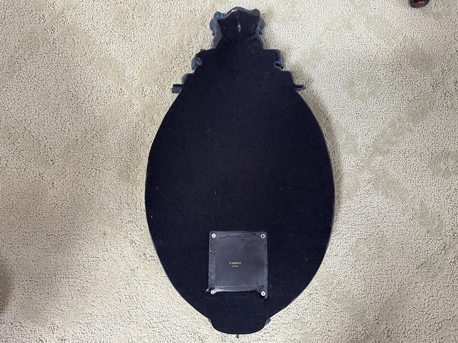 Disneyland's The Haunted Mansion Full Size Talking Gate Plaque Paul Frees's Ghost Host Speaks Limited Edition 500 (Note That The Internal Plastic Battery Enclosure Has Been Repaired) - Working 13.5 X 23' [Photo 18]