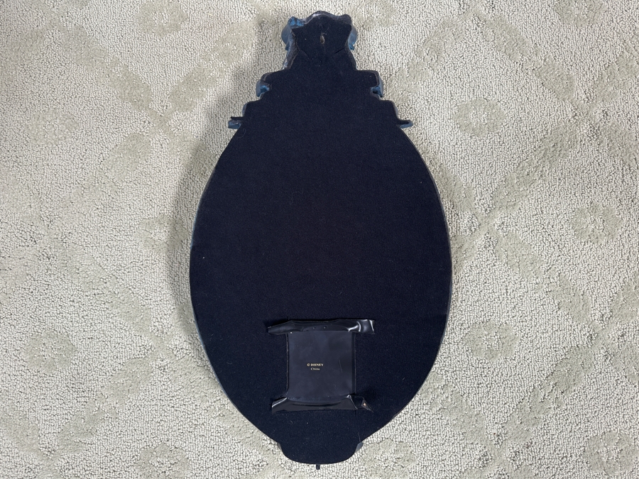 Disneyland's The Haunted Mansion Full Size Talking Gate Plaque Paul Frees's Ghost Host Speaks Limited Edition 500 (Note That The Internal Plastic Battery Enclosure Has Been Repaired) - Working 13.5 X 23' [Photo 11]