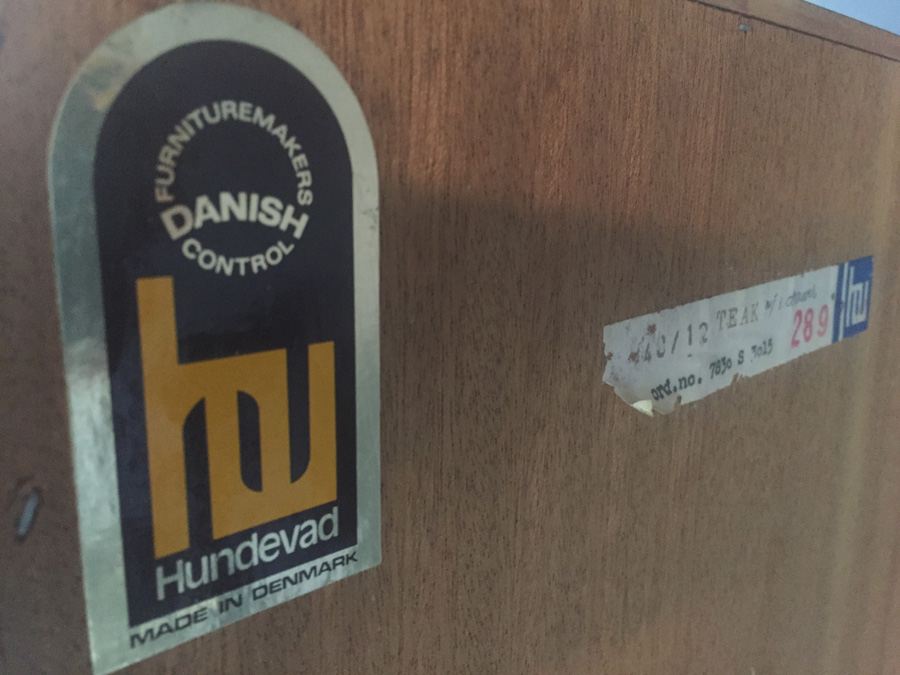 Hundevad Denmark Teak Danish Cabinet [Photo 3]