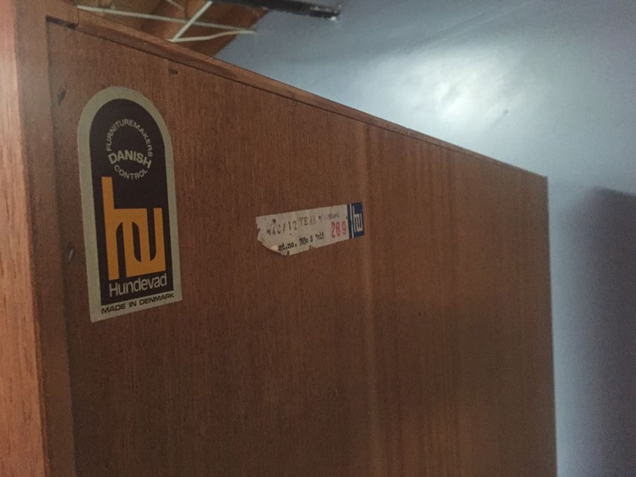 Hundevad Denmark Teak Danish Cabinet [Photo 17]