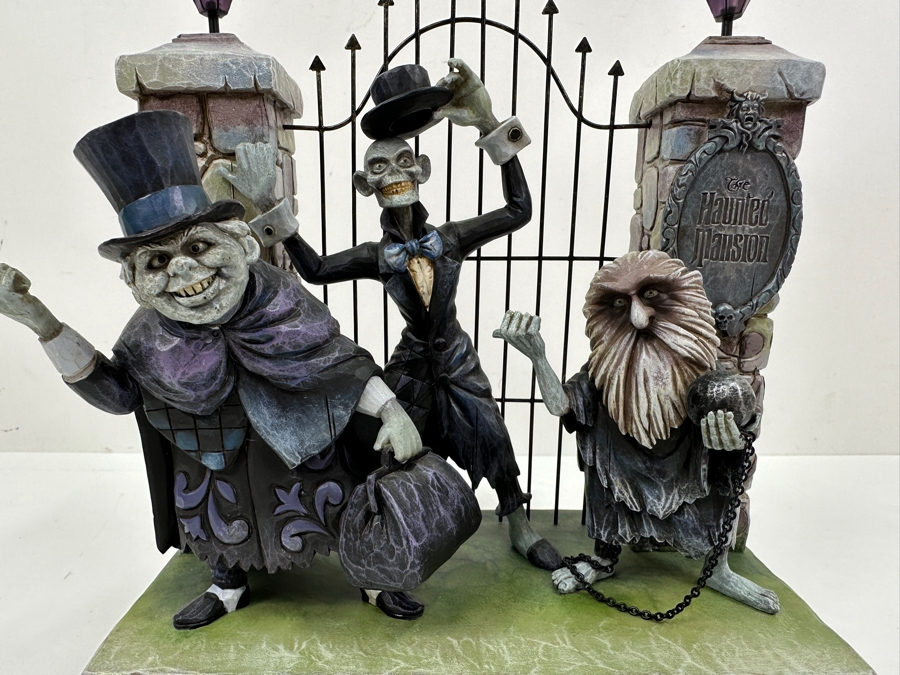 Walt Disney Showcase Collection Disney Traditions 'Haunted Mansion: Hitchhiking Ghosts' The Haunted Mansion 40th Anniversary Enesco 7.5W X 4D X 9H [Photo 4]