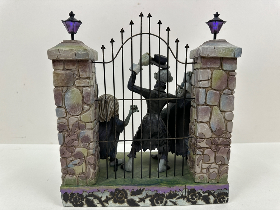 Walt Disney Showcase Collection Disney Traditions 'Haunted Mansion: Hitchhiking Ghosts' The Haunted Mansion 40th Anniversary Enesco 7.5W X 4D X 9H [Photo 7]