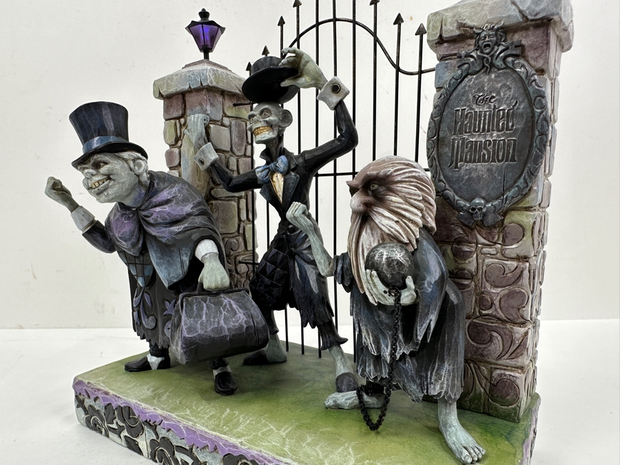 Walt Disney Showcase Collection Disney Traditions 'Haunted Mansion: Hitchhiking Ghosts' The Haunted Mansion 40th Anniversary Enesco 7.5W X 4D X 9H [Photo 8]