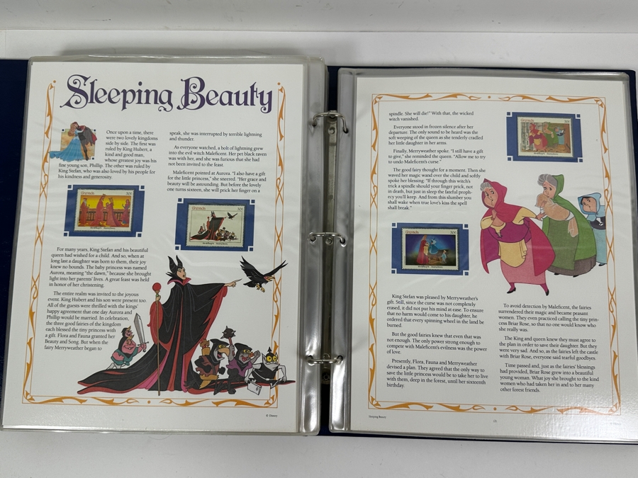Classic Disney Movies Collector Panels Mint Stamps From The Postal Commemorative Society 78 Pages - See Photos [Photo 19]