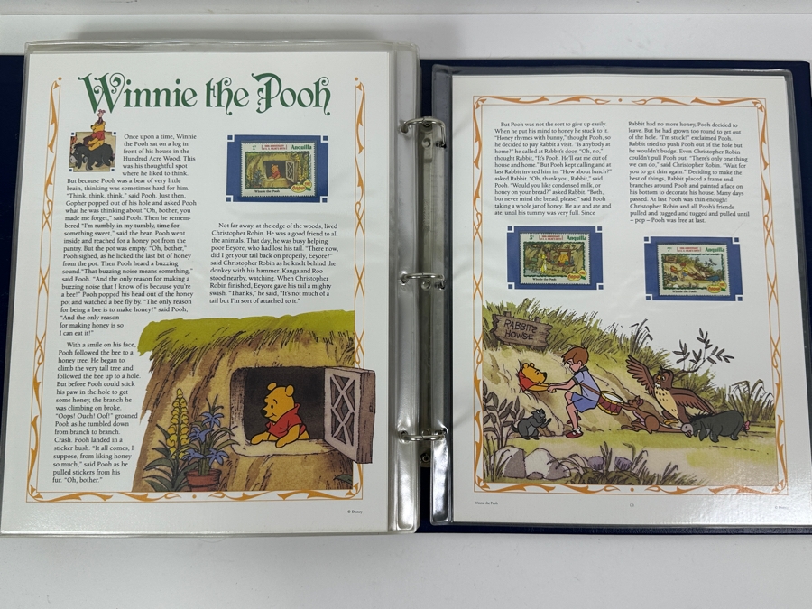 Classic Disney Movies Collector Panels Mint Stamps From The Postal Commemorative Society 78 Pages - See Photos [Photo 22]