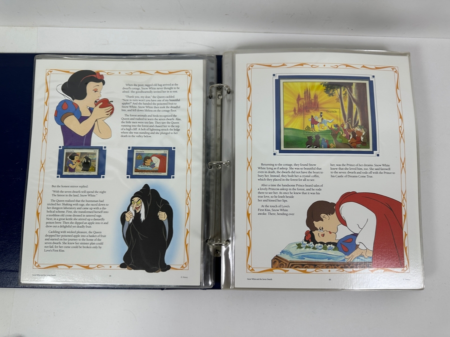 Classic Disney Movies Collector Panels Mint Stamps From The Postal Commemorative Society 78 Pages - See Photos [Photo 9]
