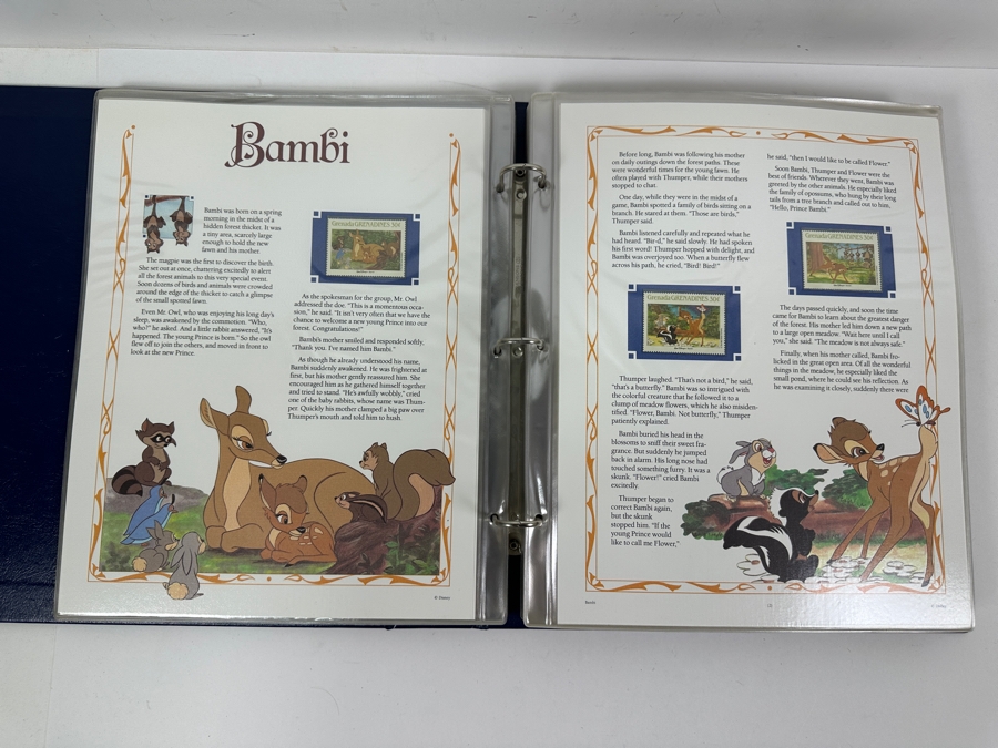 Classic Disney Movies Collector Panels Mint Stamps From The Postal Commemorative Society 78 Pages - See Photos [Photo 11]