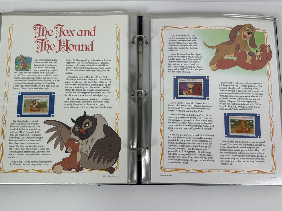 Classic Disney Movies Collector Panels Mint Stamps From The Postal Commemorative Society 78 Pages - See Photos [Photo 16]