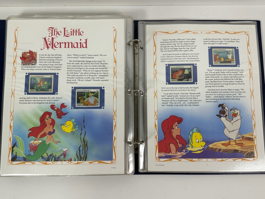 Classic Disney Movies Collector Panels Mint Stamps From The Postal Commemorative Society 78 Pages - See Photos [Photo 20]