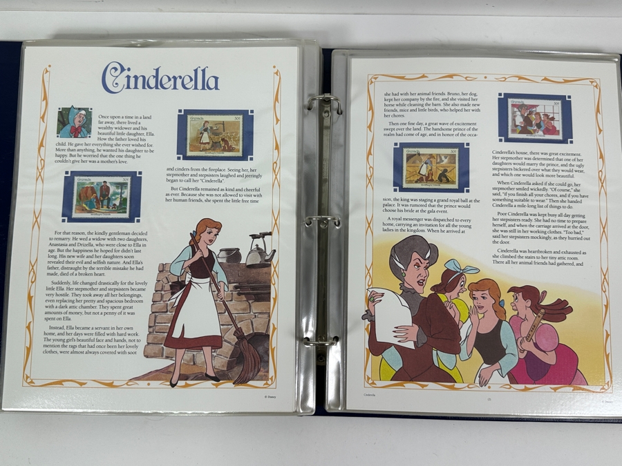 Classic Disney Movies Collector Panels Mint Stamps From The Postal Commemorative Society 78 Pages - See Photos [Photo 18]