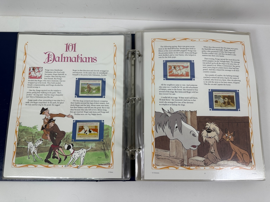 Classic Disney Movies Collector Panels Mint Stamps From The Postal Commemorative Society 78 Pages - See Photos [Photo 10]