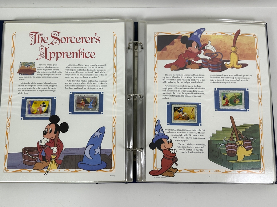 Classic Disney Movies Collector Panels Mint Stamps From The Postal Commemorative Society 78 Pages - See Photos [Photo 14]