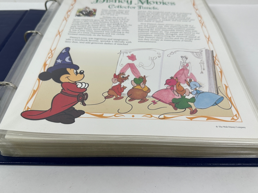 Classic Disney Movies Collector Panels Mint Stamps From The Postal Commemorative Society 78 Pages - See Photos [Photo 4]