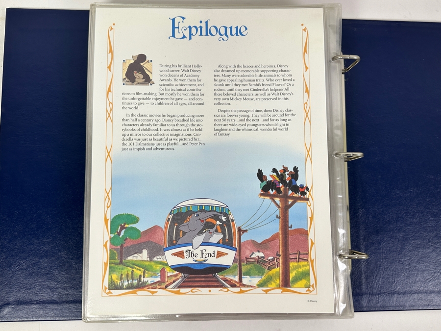 Classic Disney Movies Collector Panels Mint Stamps From The Postal Commemorative Society 62 Pages - See Photos [Photo 14]