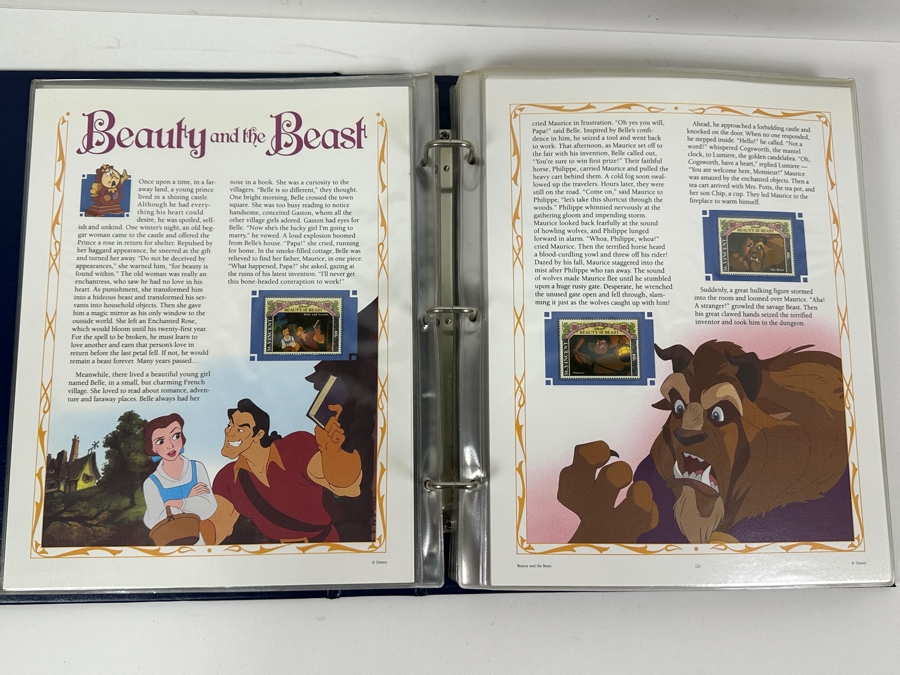 Classic Disney Movies Collector Panels Mint Stamps From The Postal Commemorative Society 62 Pages - See Photos [Photo 5]