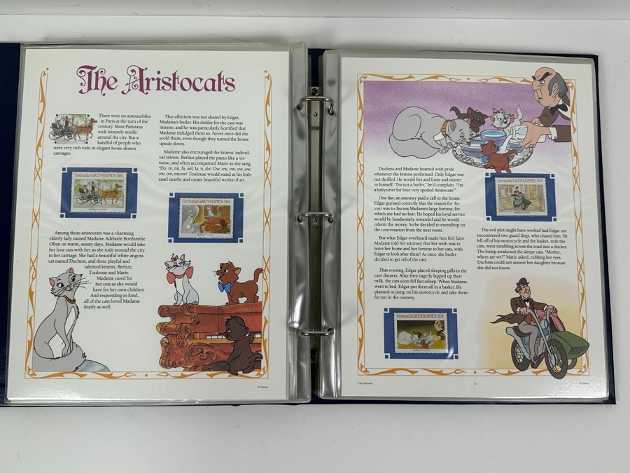 Classic Disney Movies Collector Panels Mint Stamps From The Postal Commemorative Society 62 Pages - See Photos [Photo 10]