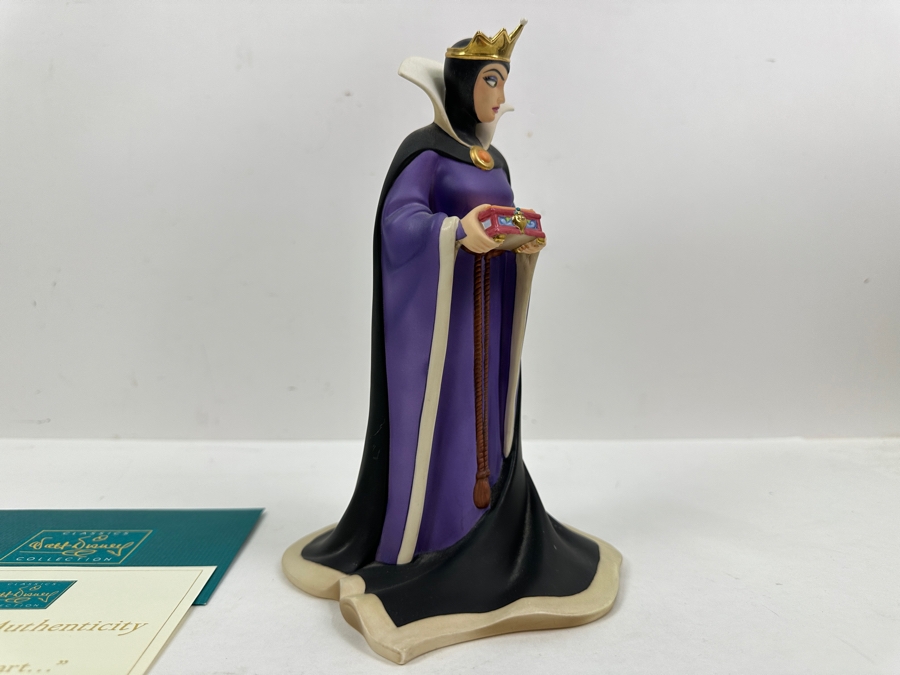 Walt Disney Classics Collection WDCC Figurine Snow White 60th Anniversary Queen 'Bring Back Her Heart...' 1997 Event Sculpture With COA 9.5H [Photo 7]