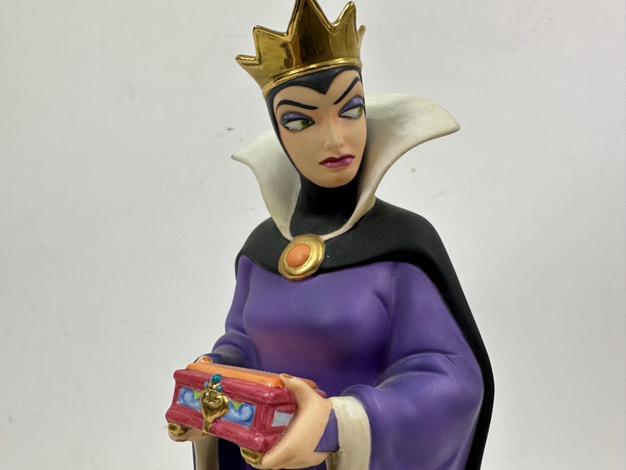 Walt Disney Classics Collection WDCC Figurine Snow White 60th Anniversary Queen 'Bring Back Her Heart...' 1997 Event Sculpture With COA 9.5H [Photo 3]